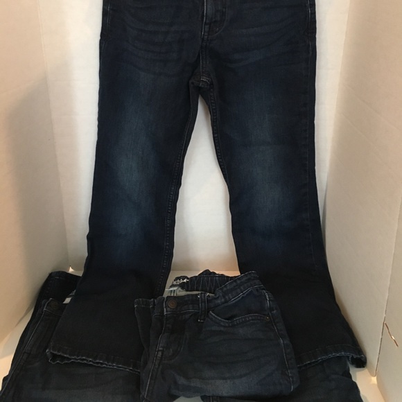 Cat & Jack Boys’ Dark Wash Jeans 14 Straight - Picture 8 of 9
